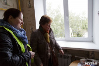 Алексей Дюмин посетил дом в Ясногорске, восстановленный после взрыва, Фото: 13