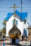 Установка купола Свято-Казанского храма в Мясново, Фото: 9