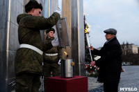 Зажжение Вечного огня у мемориала "Защитникам неба Отечества", Фото: 27