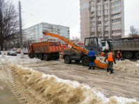 Уборка снега в Туле. 30 января 2016, Фото: 7