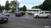 В Туле на пересечении ул. Ген. Маргелова и проспекта Ленина произошло тройное ДТП, Фото: 1