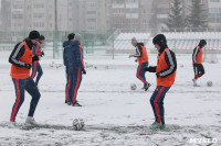«Арсенал» готовится на снежном поле к игре против «Тосно», Фото: 19