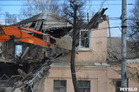 Снос аварийного дома на улице Октябрьской, Фото: 36