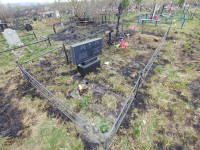 Сгоревшее кладбище в Алексине, Фото: 6