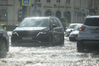 Улицы Тулы ушли под воду после мощного ливня, Фото: 2