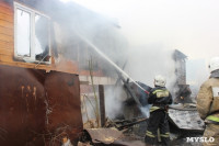 Пожар в цыганском поселении в Плеханово, Фото: 7