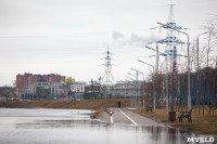В Туле затопило Пролетарскую набережную, Фото: 19