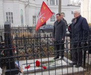 Возложение цветов мемориальная доска Григорию Агееву, Фото: 36