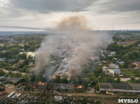В Туле сгорел заброшенный склад, Фото: 5