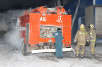 Пожар на складе ОАО «Тулабумпром». 30 января 2014, Фото: 11