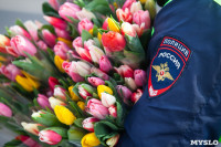 8 марта компания «Автоимпорт» дарила тулячкам-автоледи цветы, Фото: 178