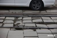 Туляки пожаловались на состояние трамвайных путей на Коминтерна, Фото: 2