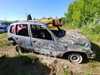Под Алексином в сгоревшей машине нашли труп, Фото: 3