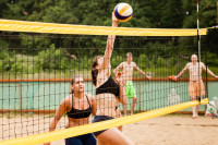 Первый этап чемпионата Тульской области по пляжному волейболу среди женщин. 8 июня 2014, Фото: 6