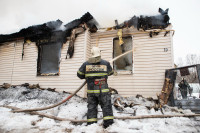 Сгоревший дом в Скуратовском, Фото: 21