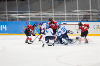 Женский хоккейный матч Канада-Финляндия. Зимняя Олимпиада в Сочи, Фото: 17