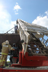 Пожар на хлебоприемном предприятии в Плавске., Фото: 6