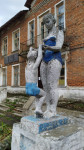 Как в Тульской области скульптуру спасали синими трусами  , Фото: 2