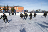 В Чернском районе школьникам подарили хоккейную экипировку, Фото: 39