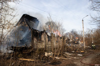 Пожар на Скуратовской , Фото: 46