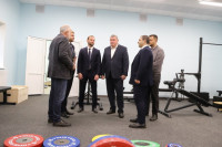Ко Дню города тульские тяжелоатлеты получили современный зал для занятий, Фото: 9