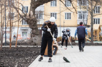 Илья Беспалов проинспектировал состояние общественных пространств Тулы после зимы, Фото: 42