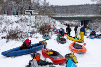 Зайцы на огромных сапах, Бабки-ёжки и индеец на каяке: почти 200 «идиотульцев» проплыли по Вашане, Фото: 6