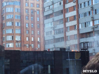 Загорелся недостроенный ТЦ на Красноармейском проспекте, Фото: 13
