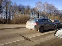 На автодороге «Тула — Новомосковск» столкнулись пять машин, Фото: 3