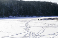 Рыбаки выходят на лед, Фото: 16