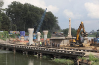 В Туле активно строят новый мост через Упу, Фото: 3