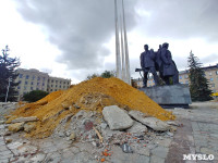 В Туле продолжают ремонт площади Победы, Фото: 3