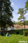 Пруд в Платоновском парке спустили на время капитального ремонта плотины, Фото: 21