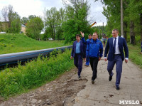 В Туле меняют аварийный участок трубы, из-за которого отключали воду в Пролетарском округе, Фото: 12