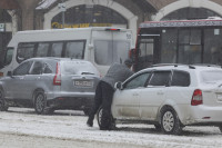 Снежный апокалипсис в Туле: фоторепортаж с улиц города, Фото: 24