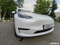 По Туле проехал кортеж из двух десятков электромобилей Tesla, Фото: 4