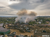В Туле сгорел заброшенный склад, Фото: 1