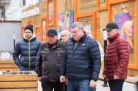 Илья Беспалов проинспектировал состояние общественных пространств Тулы после зимы, Фото: 51