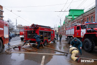 Пожар в здании госпиталя, Фото: 70