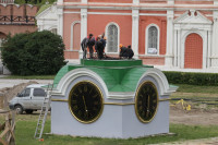 Установка шпиля на колокольню Тульского кремля, Фото: 6