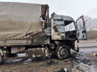 В Петелино сгорел грузовик, Фото: 6