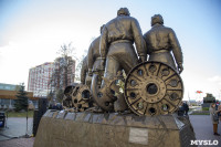В Туле открыли памятник экипажу танка Т-34, Фото: 49