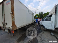 Двойная авария в Пролетарском районе Тулы, Фото: 3