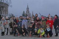 Почти 200 детей из Тульской области побывали на новогоднем представлении в Москве, Фото: 60