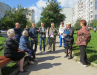 Встреча с жителями по вопросу благоустройства Молодежного бульвара , Фото: 3