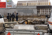 В Туле из Воронки спасатели выловили плавучий мусор, Фото: 16