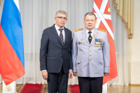 Дмитрий Миляев поздравил сотрудников ОВД, Фото: 18