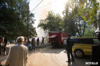 На стройке на улице Фрунзе сгорели вагончики рабочих., Фото: 7