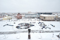 Автофлешмоб на площади Ленина в честь Дня памяти жертв ДТП, Фото: 28