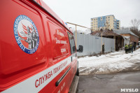 На пожаре в доме по ул. Калинина обошлось без пострадавших, Фото: 12